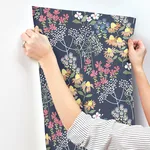 A-Street Prints Cultivate - Navy Wallpaper | Buy Online A-Street Prints Cultivate wallpaper, color Navy, SKU 4122-27016