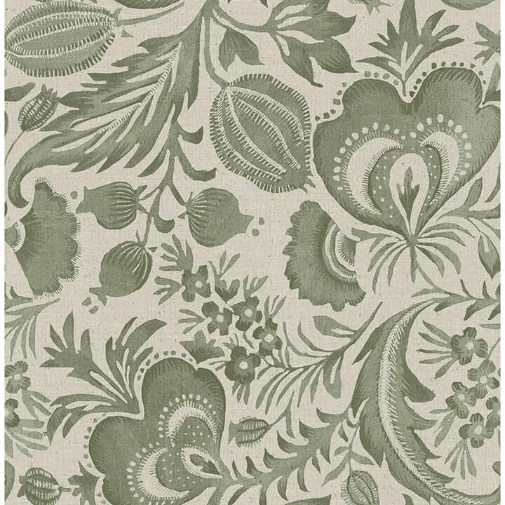 A-Street Prints Culver wallpaper, color Moss, SKU 4034-26783