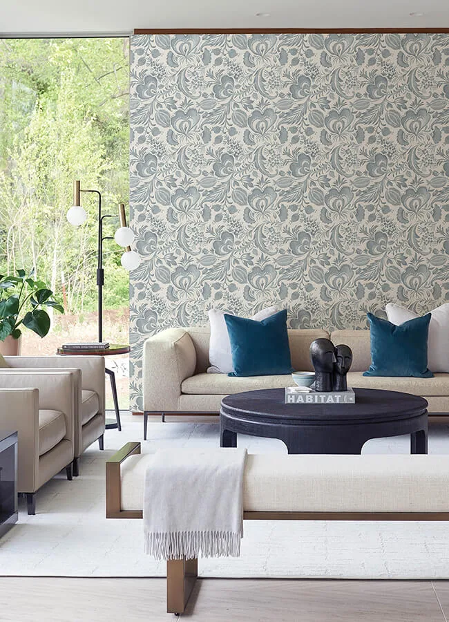 A-Street Prints Culver wallpaper, color Slate, SKU 4034-26781