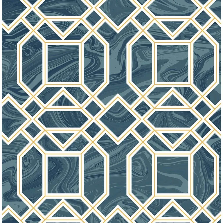 A-Street Prints Daphne wallpaper, color Blue, SKU 2763-24222