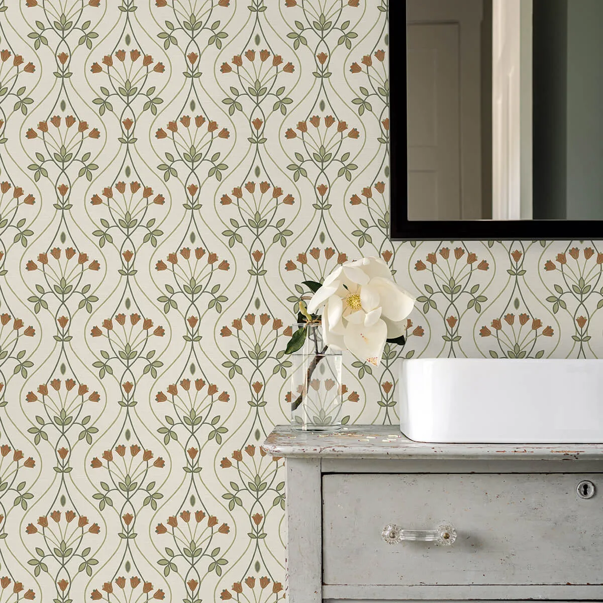 A-Street Prints Dard - Green Wallpaper | Buy Online A-Street Prints Dard wallpaper, color Green, SKU 2970-26146