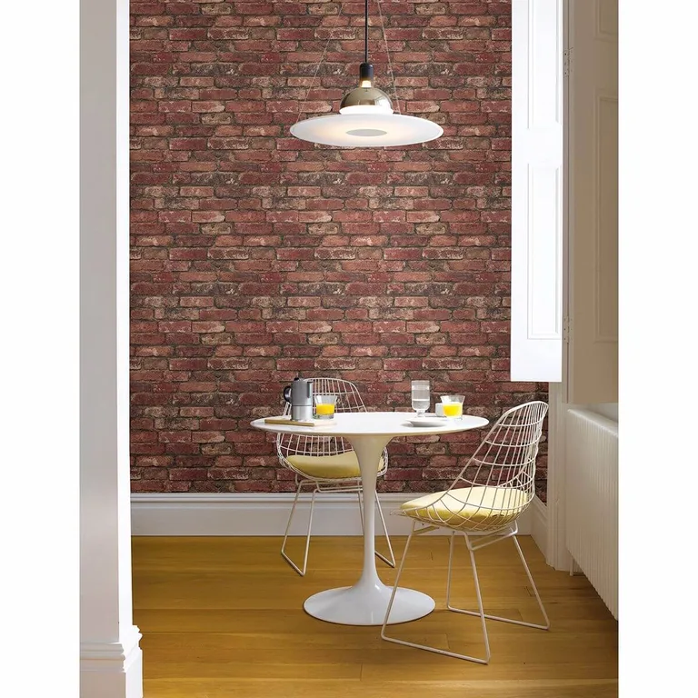 A-Street Prints Debs wallpaper, color Red, SKU 2922-21258