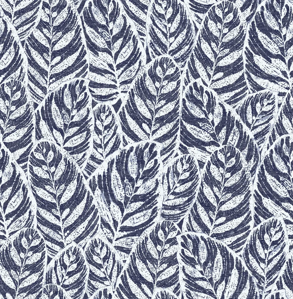 A-Street Prints Del wallpaper, color Indigo, SKU 2964-25921