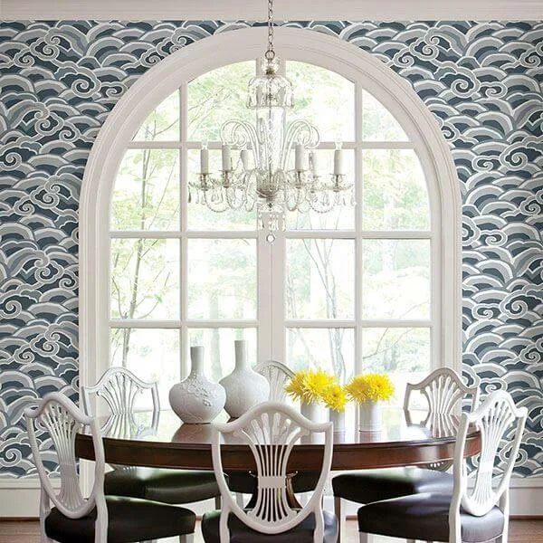 A-Street Prints Denim wallpaper, color Denim, SKU 2785-24840