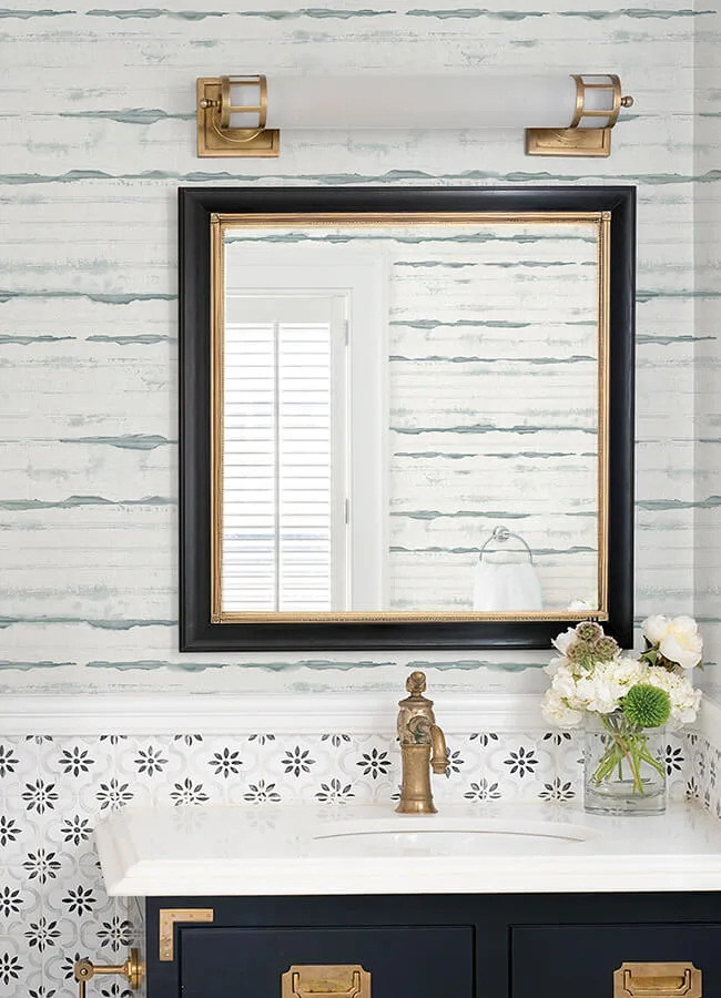 A-Street Prints Destin wallpaper, color Teal, SKU 4172-27519