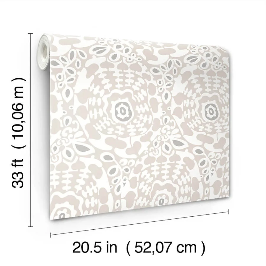 A-Street Prints Divine - Grey Wallpaper | Buy Online A-Street Prints Divine wallpaper, color Grey, SKU 4122-27038