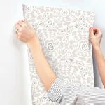 A-Street Prints Divine - Grey Wallpaper | Buy Online A-Street Prints Divine wallpaper, color Grey, SKU 4122-27038