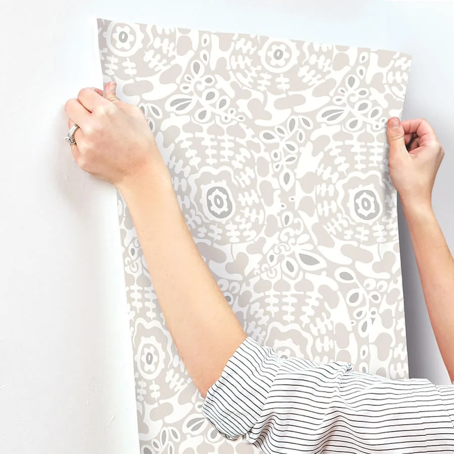 A-Street Prints Divine - Grey Wallpaper | Buy Online A-Street Prints Divine wallpaper, color Grey, SKU 4122-27038