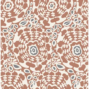 A-Street Prints Divine wallpaper, color Rust, SKU 4122-27041