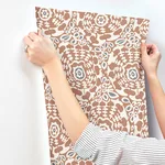 A-Street Prints Divine - Rust Wallpaper | Buy Online A-Street Prints Divine wallpaper, color Rust, SKU 4122-27041