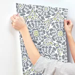 A-Street Prints Divine - Slate Wallpaper | Buy Online A-Street Prints Divine wallpaper, color Slate, SKU 4122-27037