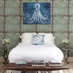 A-Street Prints Donahue - Turquoise Wallpaper | Buy Online A-Street Prints Donahue wallpaper, color Turquoise, SKU 2922-22331
