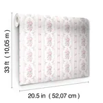 A-Street Prints Dreamy Days - Pink Parfait Wallpaper | Buy Online A-Street Prints Dreamy Days wallpaper, color Pink Parfait, SKU AST6086