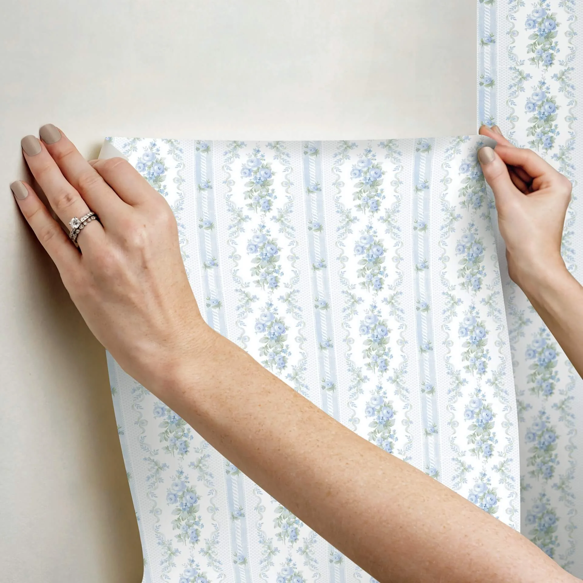 A-Street Prints Dreamy Days - Sweet Blue Wallpaper | Buy Online A-Street Prints Dreamy Days wallpaper, color Sweet Blue, SKU AST6087