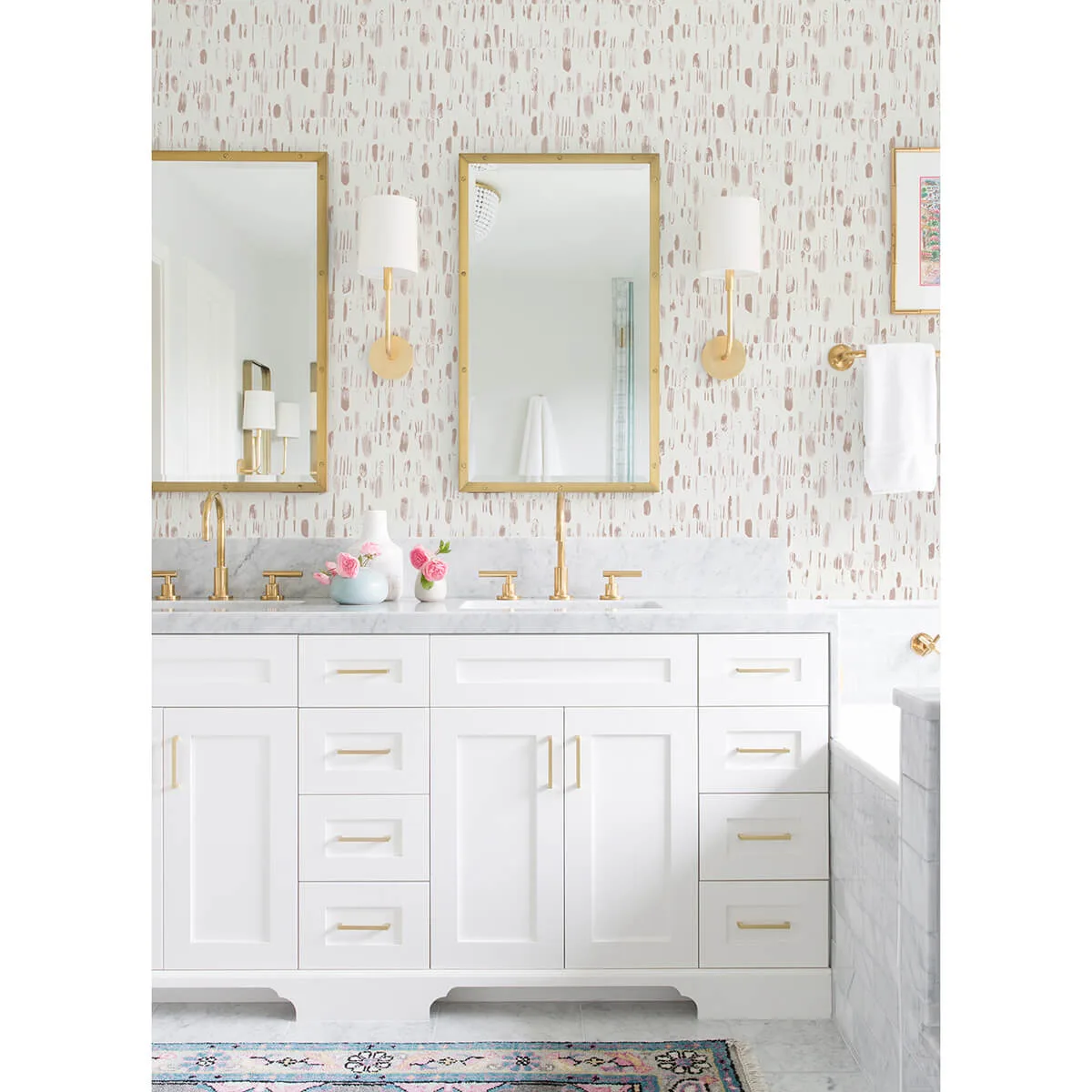 A-Street Prints Dwell - Pink Wallpaper | Buy Online A-Street Prints Dwell wallpaper, color Pink, SKU 2973-90205