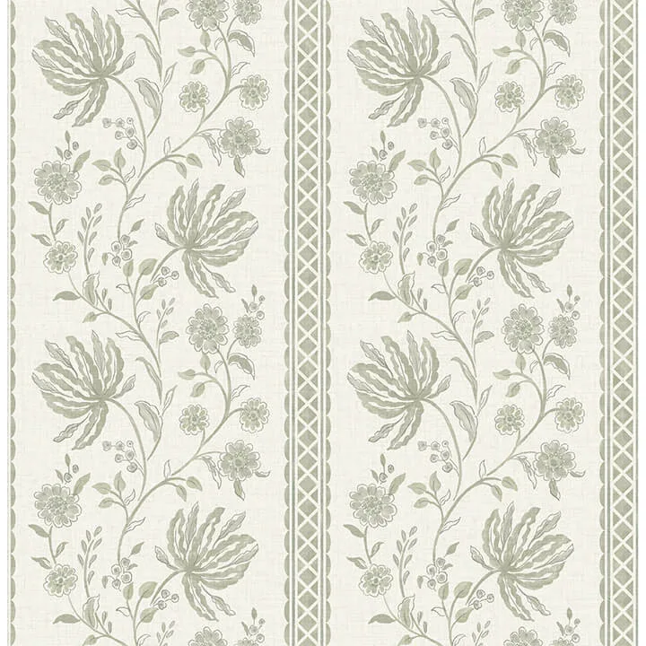 A-Street Prints Edgemoor wallpaper, color Sage, SKU AST6349