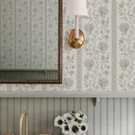 A-Street Prints Edgemoor wallpaper, color Sage, SKU AST6349