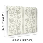 A-Street Prints Edgemoor wallpaper, color Sage, SKU AST6349