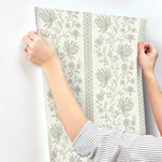 A-Street Prints Edgemoor wallpaper, color Sage, SKU AST6349