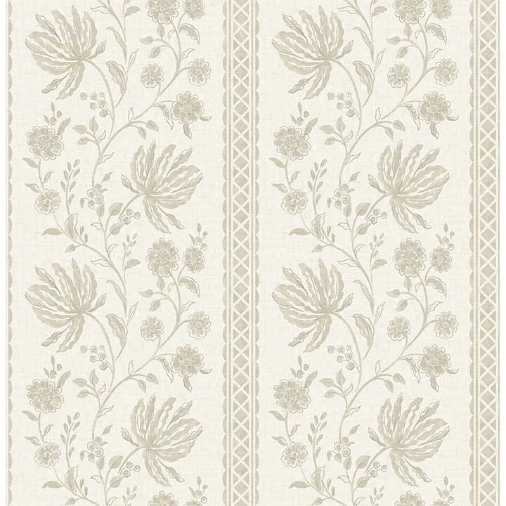 A-Street Prints Edgemoor wallpaper, color Taupe, SKU AST6350