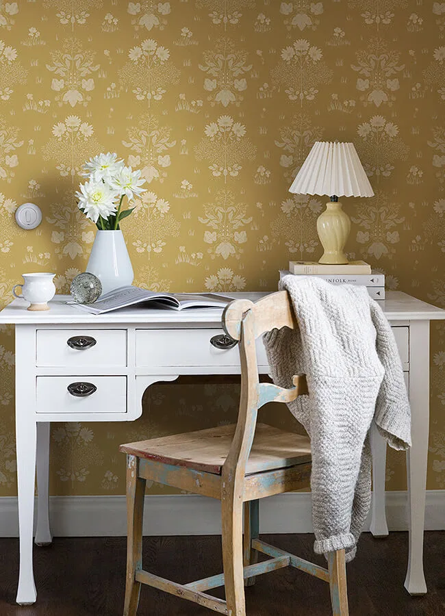 A-Street Prints Elda wallpaper, color Gold, SKU 4080-83135