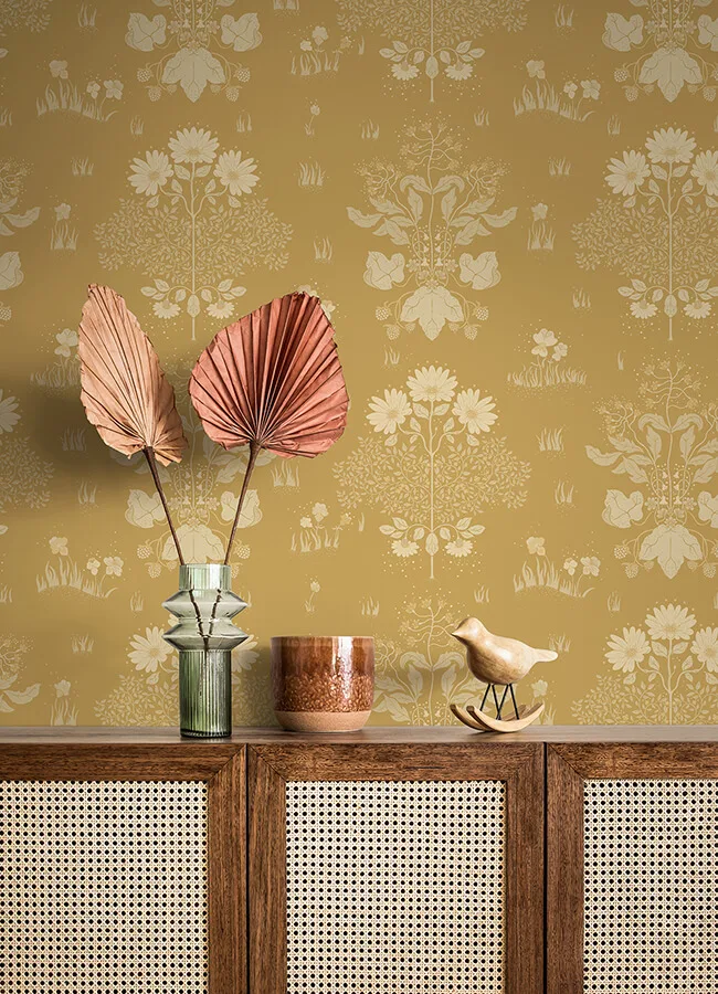A-Street Prints Elda - Gold Wallpaper | Buy Online A-Street Prints Elda wallpaper, color Gold, SKU 4080-83135