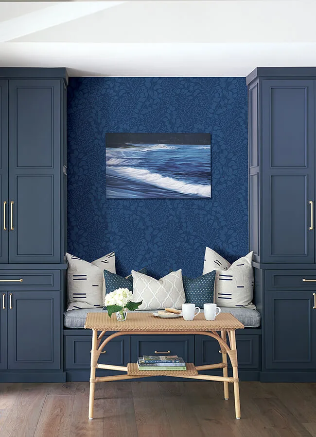 A-Street Prints Elin wallpaper, color Blue, SKU 4066-26517