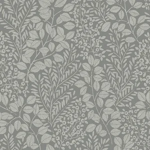 A-Street Prints Elin wallpaper, color Charcoal, SKU 4066-26519