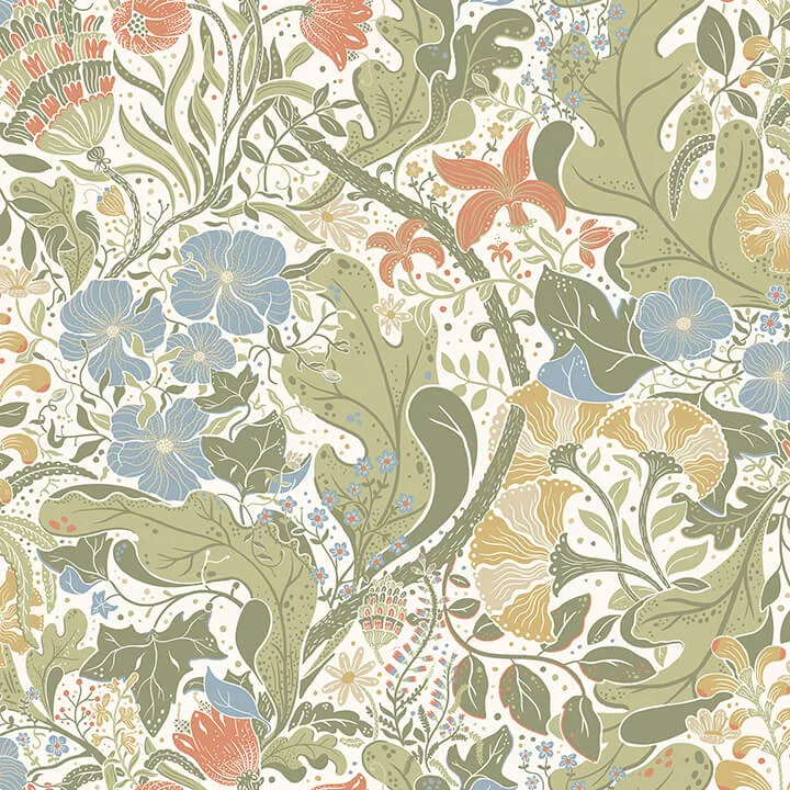 A-Street Prints Elise wallpaper, color Cream, SKU 4080-83101