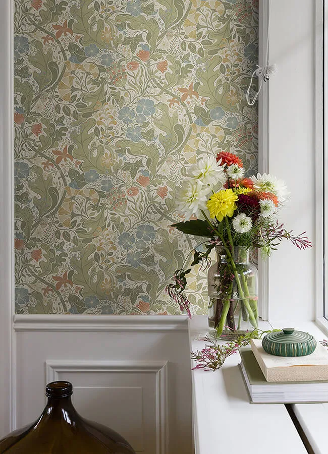 A-Street Prints Elise wallpaper, color Cream, SKU 4080-83101