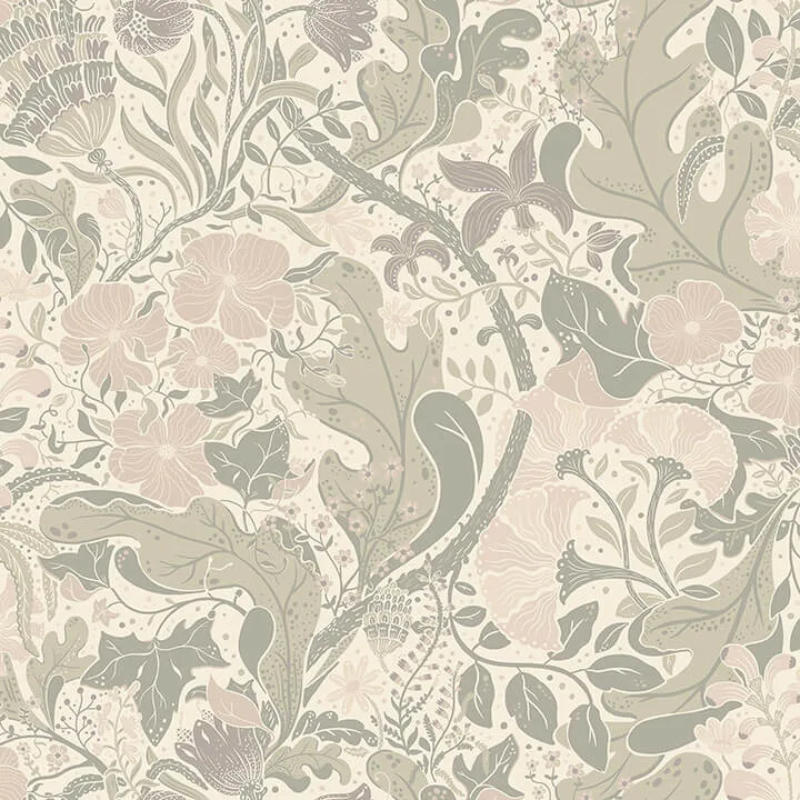 A-Street Prints Elise wallpaper, color Light Grey, SKU 4080-83105