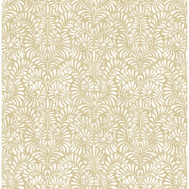 A-Street Prints Elma wallpaper, color Honey, SKU 4121-26917
