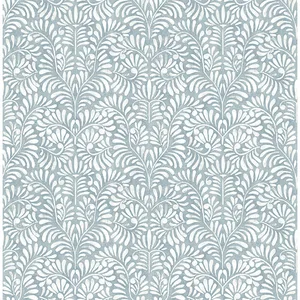 A-Street Prints Elma wallpaper, color Sky Blue, SKU 4121-26918