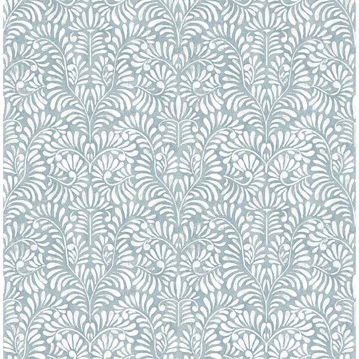 A-Street Prints Elma wallpaper, color Sky Blue, SKU 4121-26918