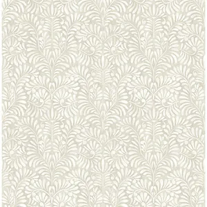 A-Street Prints Elma wallpaper, color Taupe, SKU 4121-26920