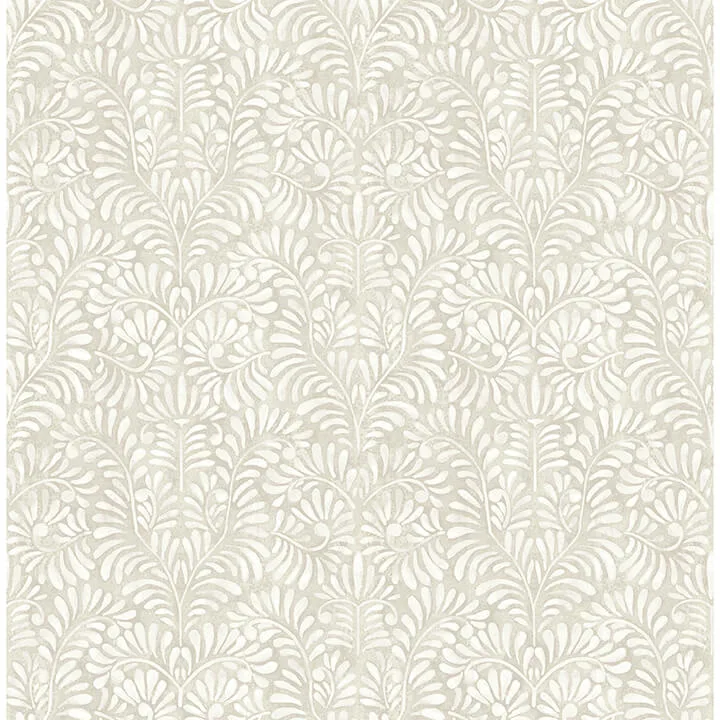 A-Street Prints Elma wallpaper, color Taupe, SKU 4121-26920