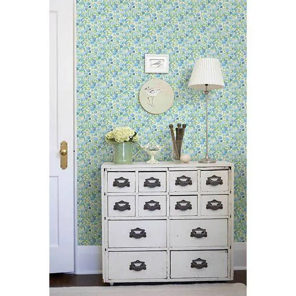 A-Street Prints Elsie wallpaper, color Sky Blue, SKU 2657-22215