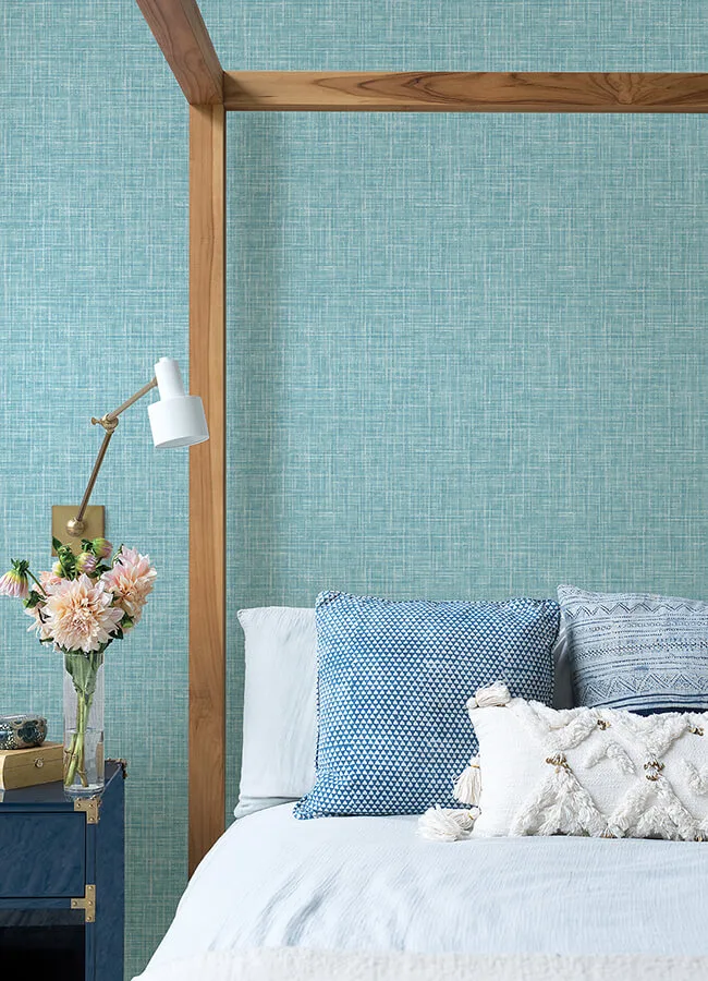 A-Street Prints Emerson - Aqua Wallpaper | Buy Online A-Street Prints Emerson wallpaper, color Aqua, SKU 4046-26352