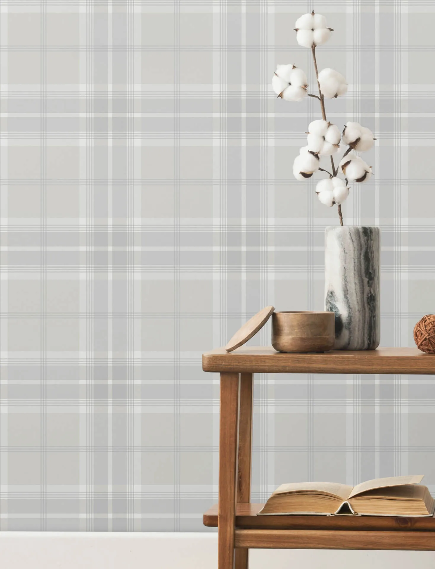 A-Street Prints Emma wallpaper, color Dove, SKU 4201-92123