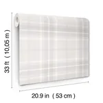 A-Street Prints Emma wallpaper, color Dove, SKU 4201-92123