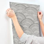 A-Street Prints Encircle - Black Wallpaper | Buy Online A-Street Prints Encircle wallpaper, color Black, SKU 4146-27203