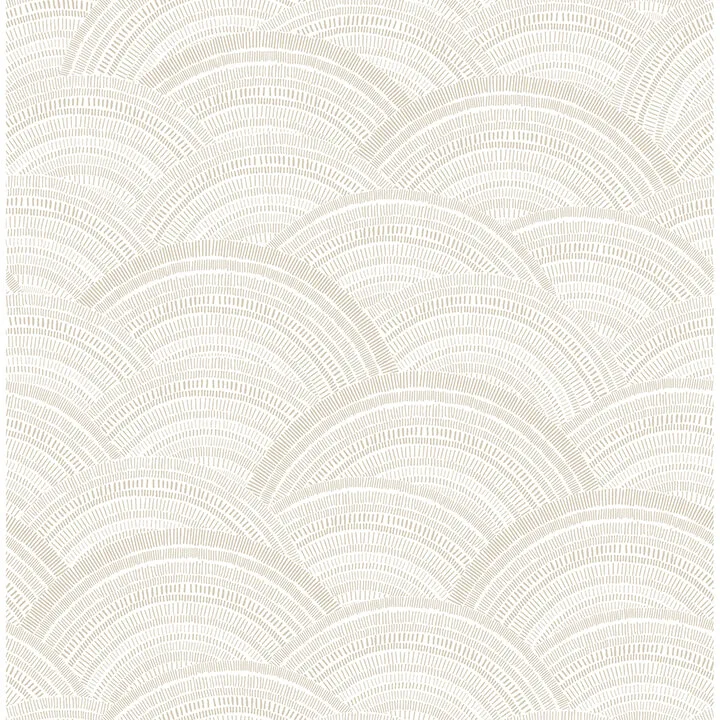 A-Street Prints Encircle wallpaper, color Dove, SKU 4146-27201