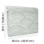 A-Street Prints Encircle - Sea Green Wallpaper | Buy Online A-Street Prints Encircle wallpaper, color Sea Green, SKU 4146-27202