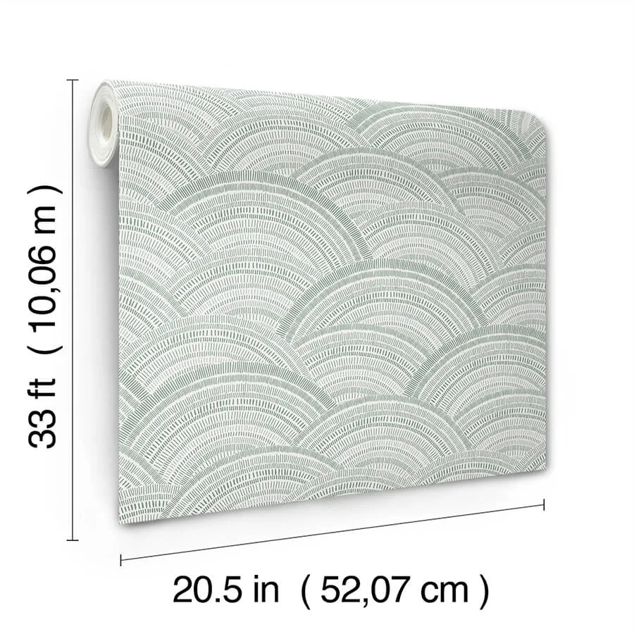 A-Street Prints Encircle - Sea Green Wallpaper | Buy Online A-Street Prints Encircle wallpaper, color Sea Green, SKU 4146-27202