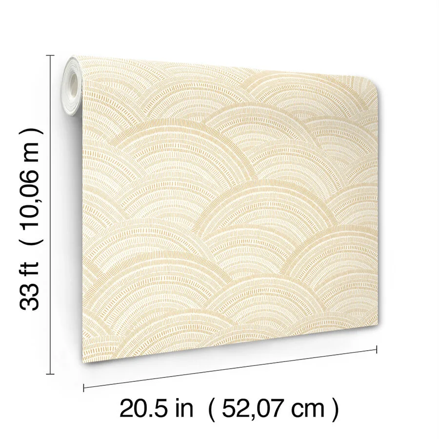 A-Street Prints Encircle - Yellow Wallpaper | Buy Online A-Street Prints Encircle wallpaper, color Yellow, SKU 4146-27204