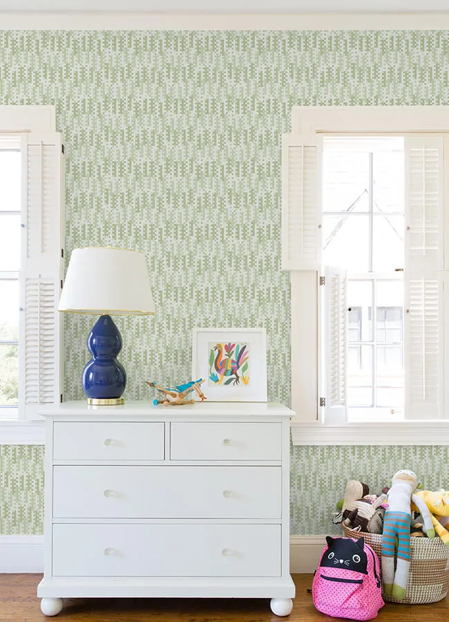 A-Street Prints Erik wallpaper, color Green, SKU 4066-26506