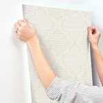 A-Street Prints Ernest wallpaper, color Taupe, SKU 4135-27291