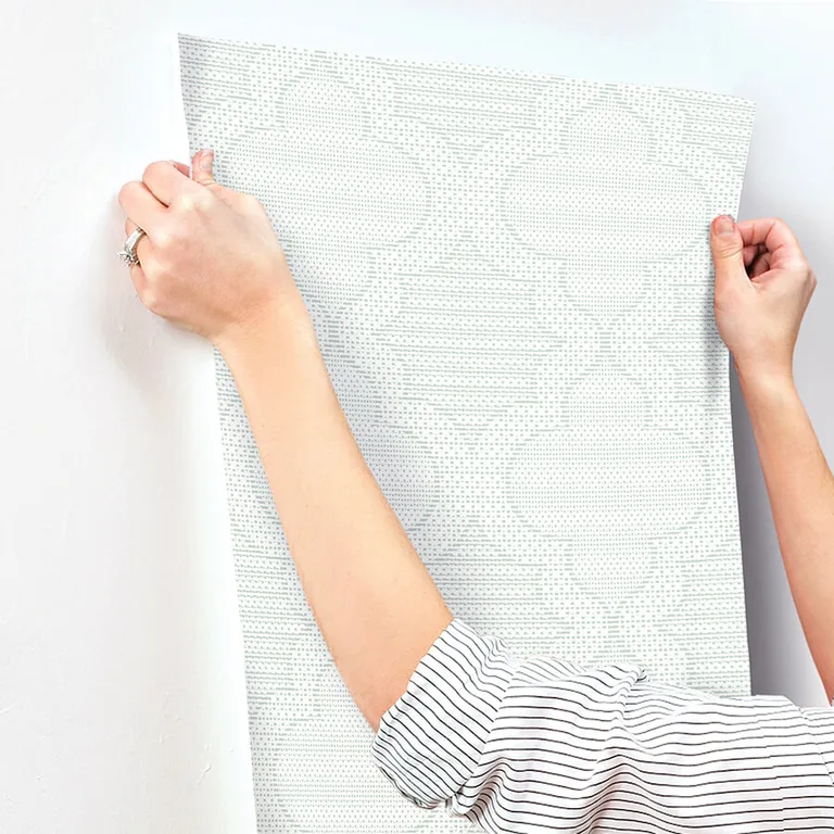 A-Street Prints Ernest wallpaper, color Turquoise, SKU 4135-27288