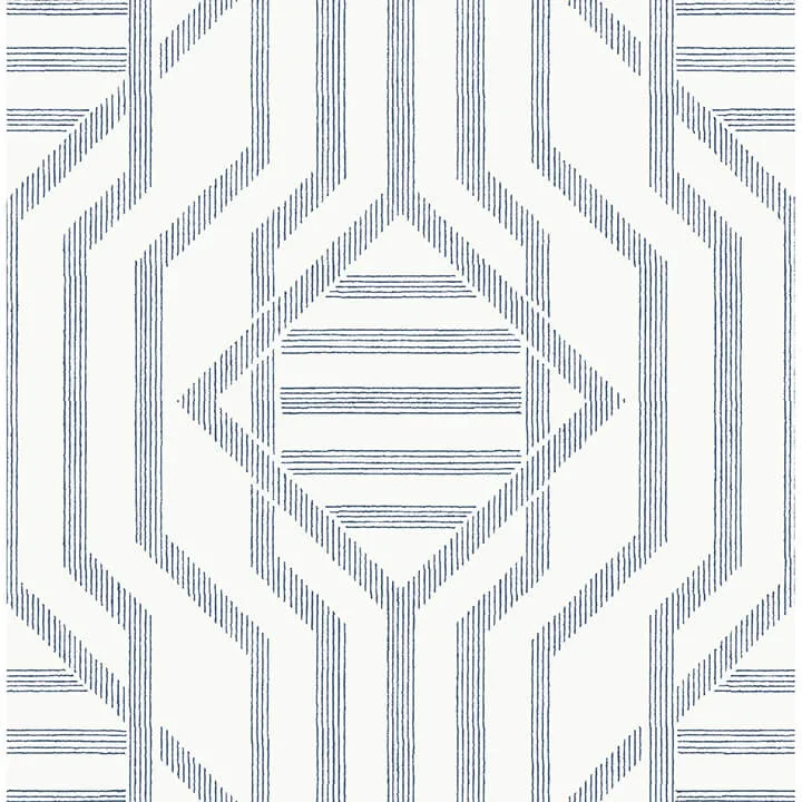 A-Street Prints Essex wallpaper, color Dark Blue, SKU 4147-27403