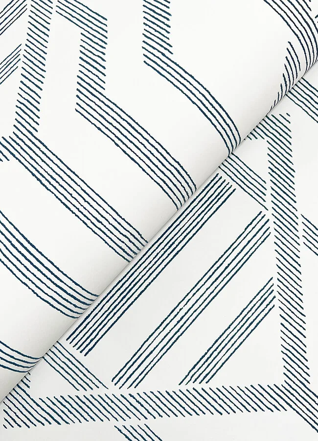 A-Street Prints Essex wallpaper, color Dark Blue, SKU 4147-27403